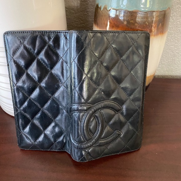 Authentic Chanel Cambon Wallet #2 with box - black - refurbished - Picture 2 of 6